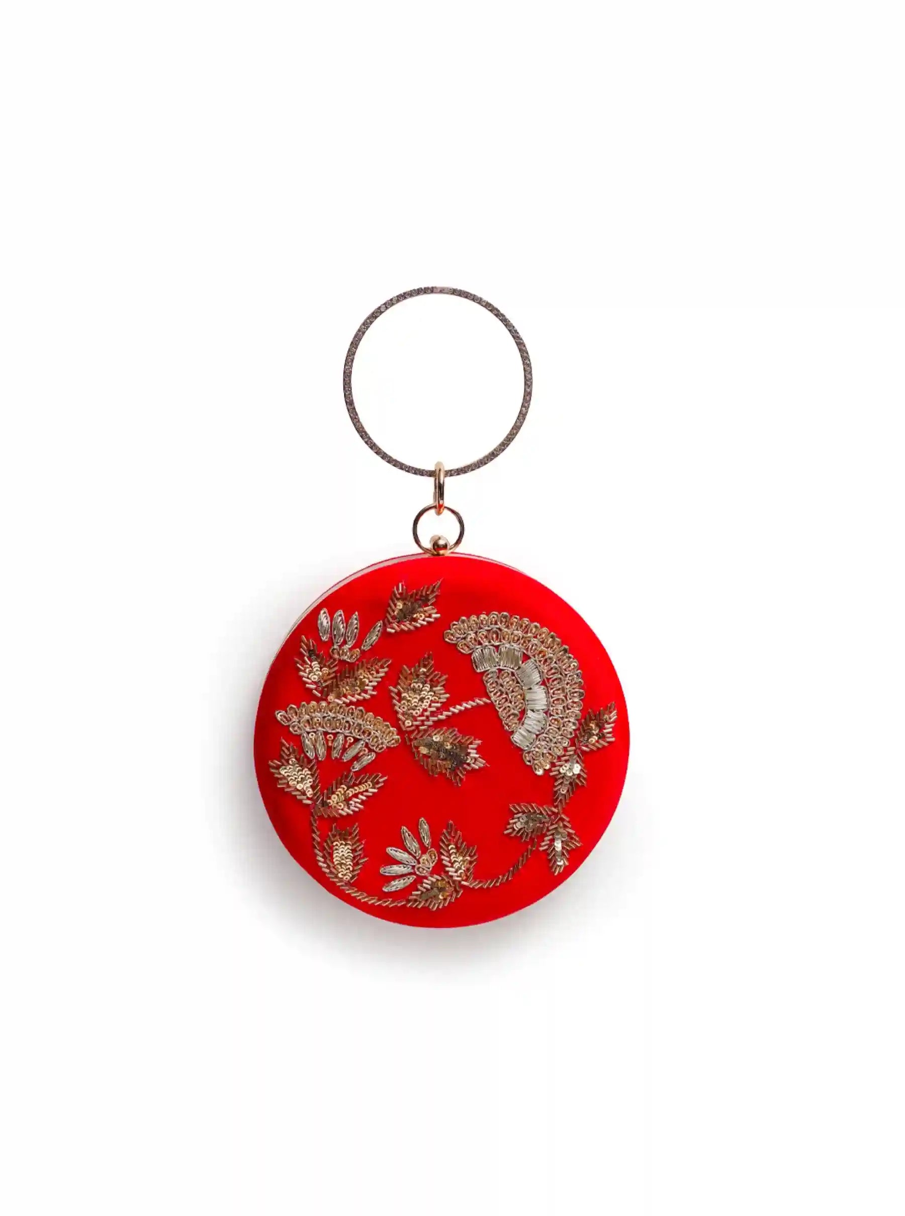 Rashida Hand Embroidered Clutch