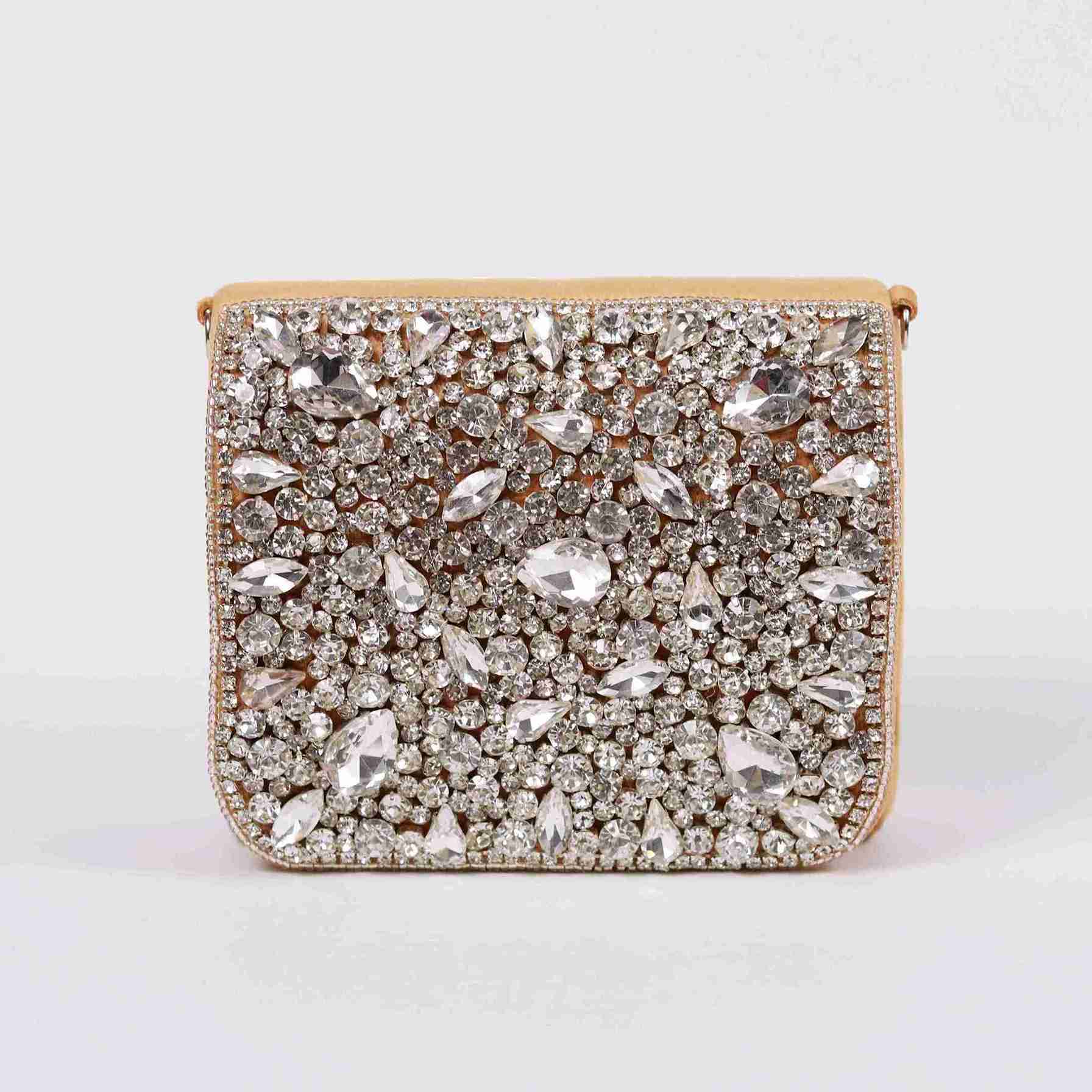 Grace Mini Bag with Embroidered Handle