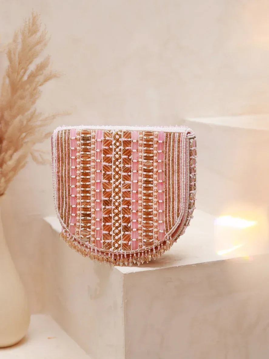 Asma Green Flap Over Bag with Handle - The Tan Clan