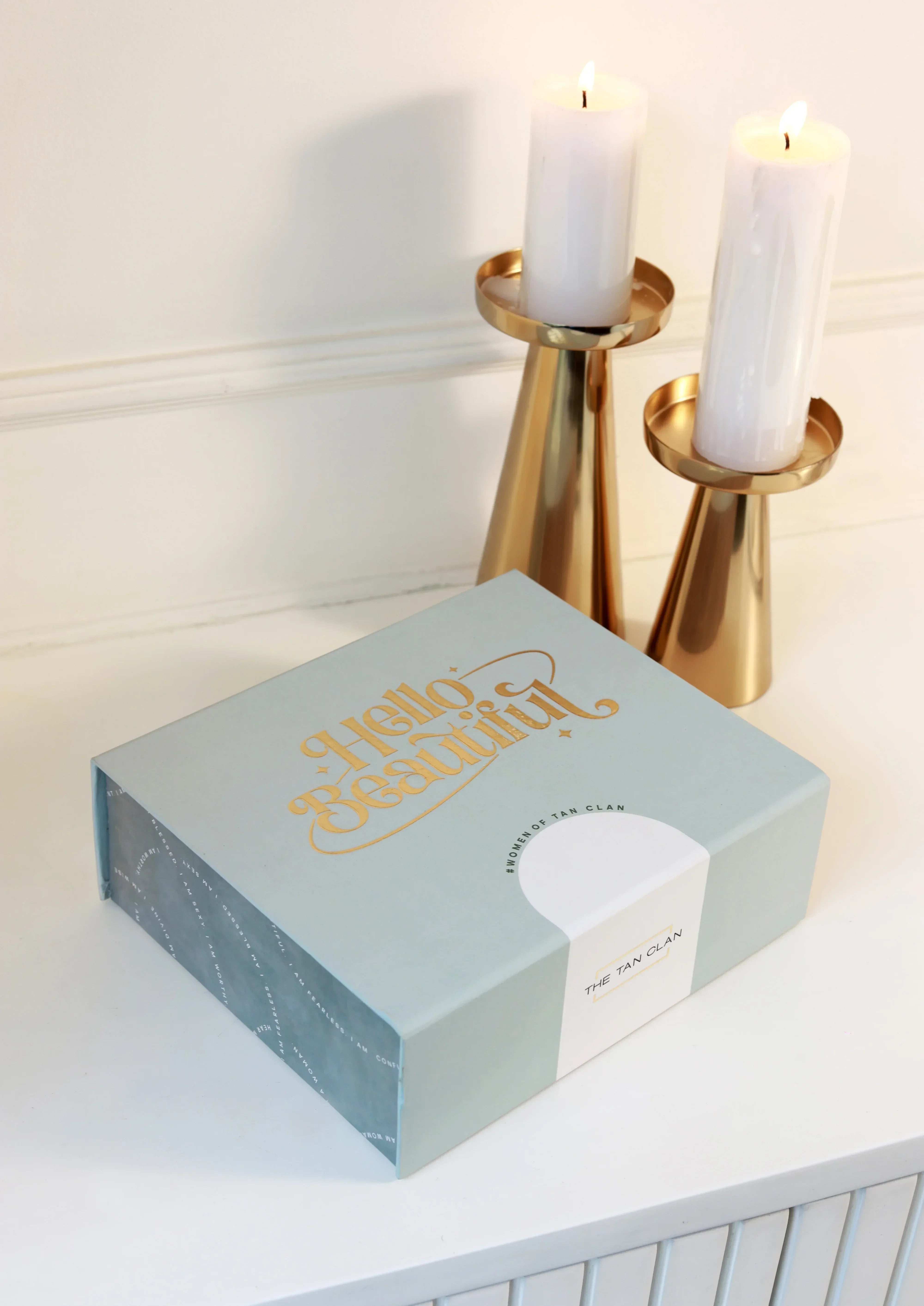 Aisha Embellished Mother of Pearl Clutch - The Tan Clan