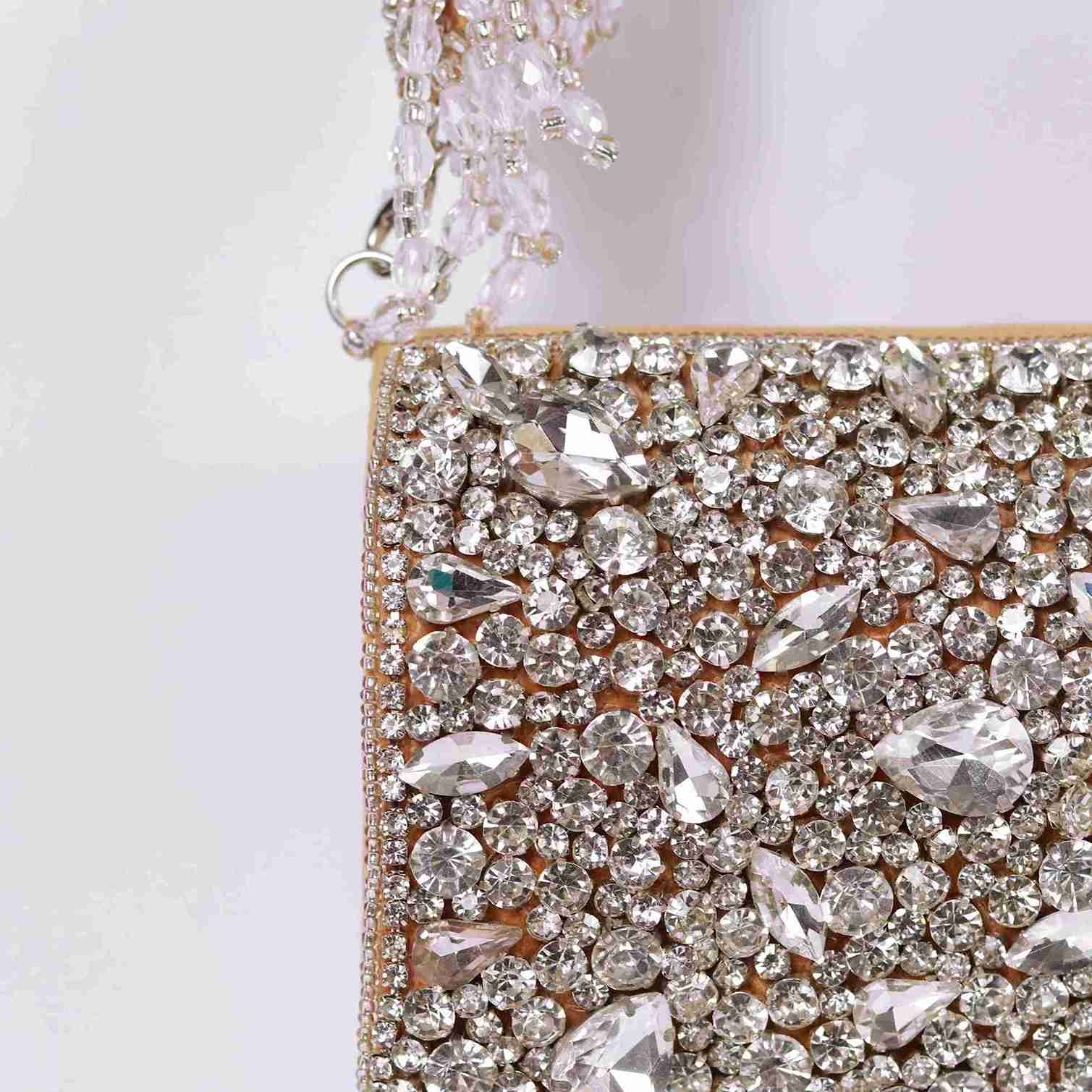 Grace Mini Bag with Embroidered Handle