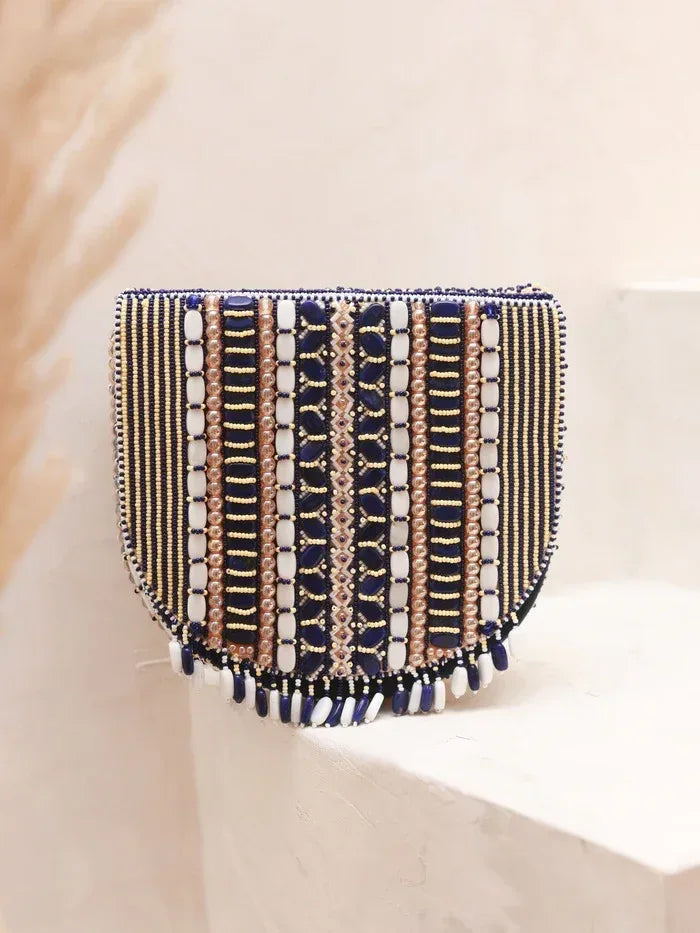 Asma Pink Flap Over Bag with Handle - The Tan Clan