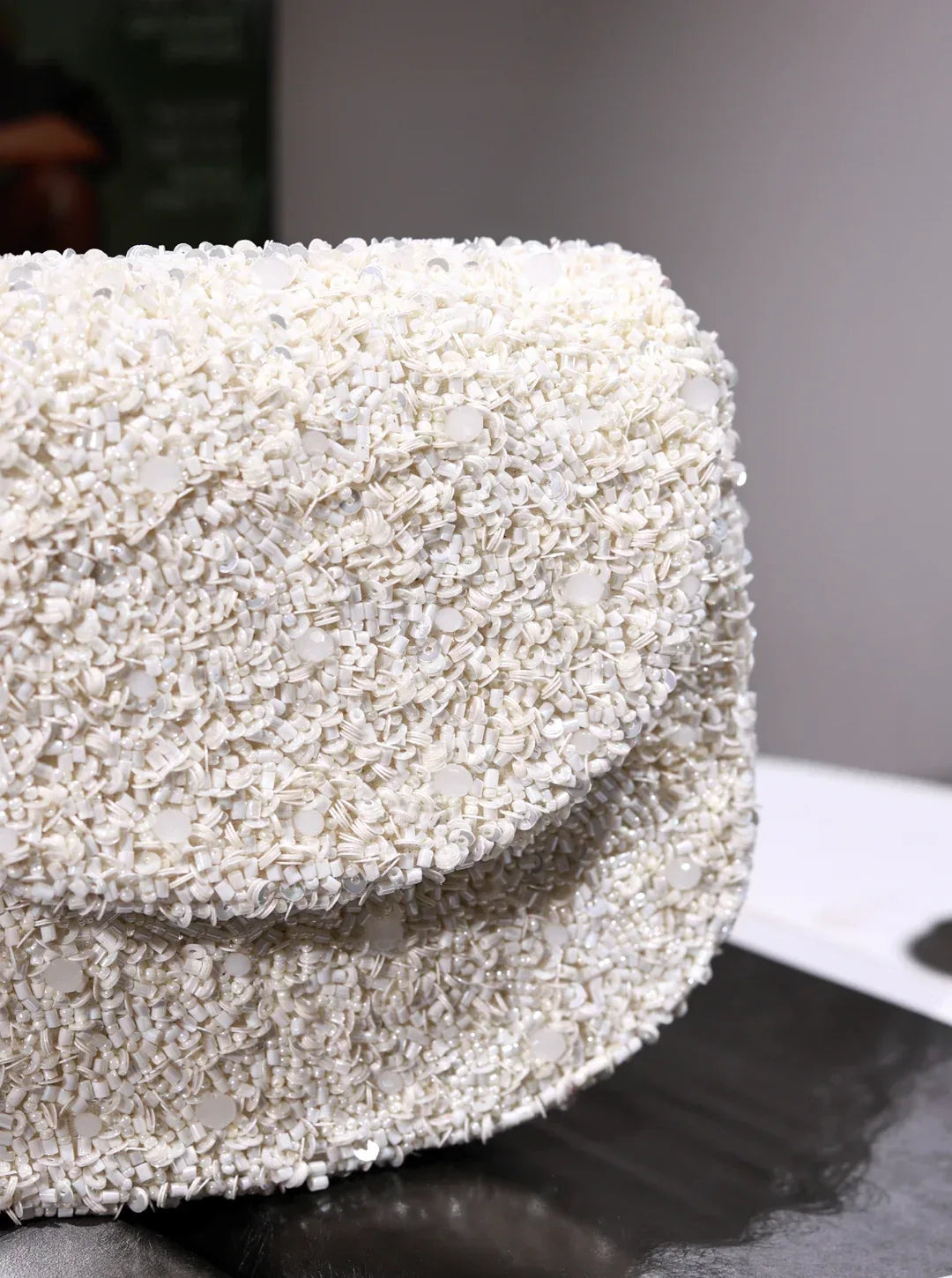 Amy White Flap over Bag - The Tan Clan