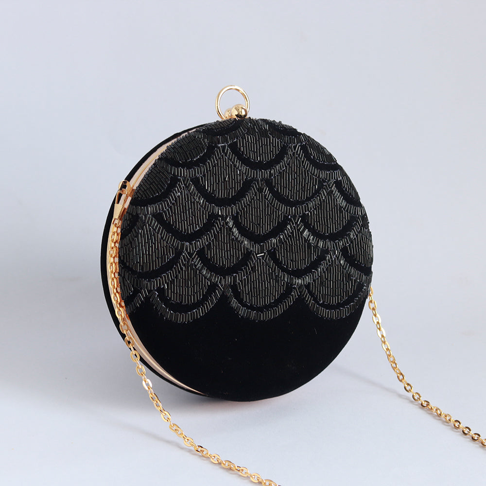 Rajwada Hand Embroidered Clutch