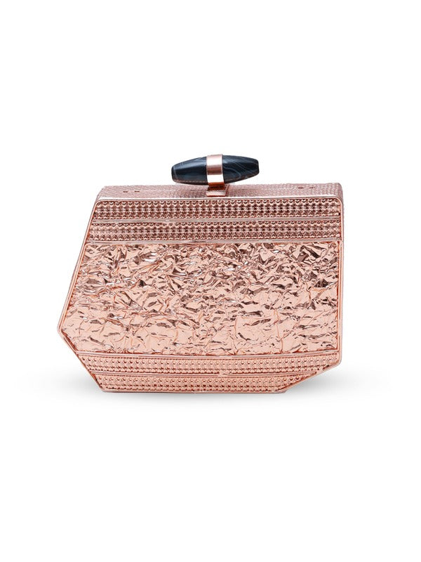 Hannah Embellished Mother of Pearl Clutch