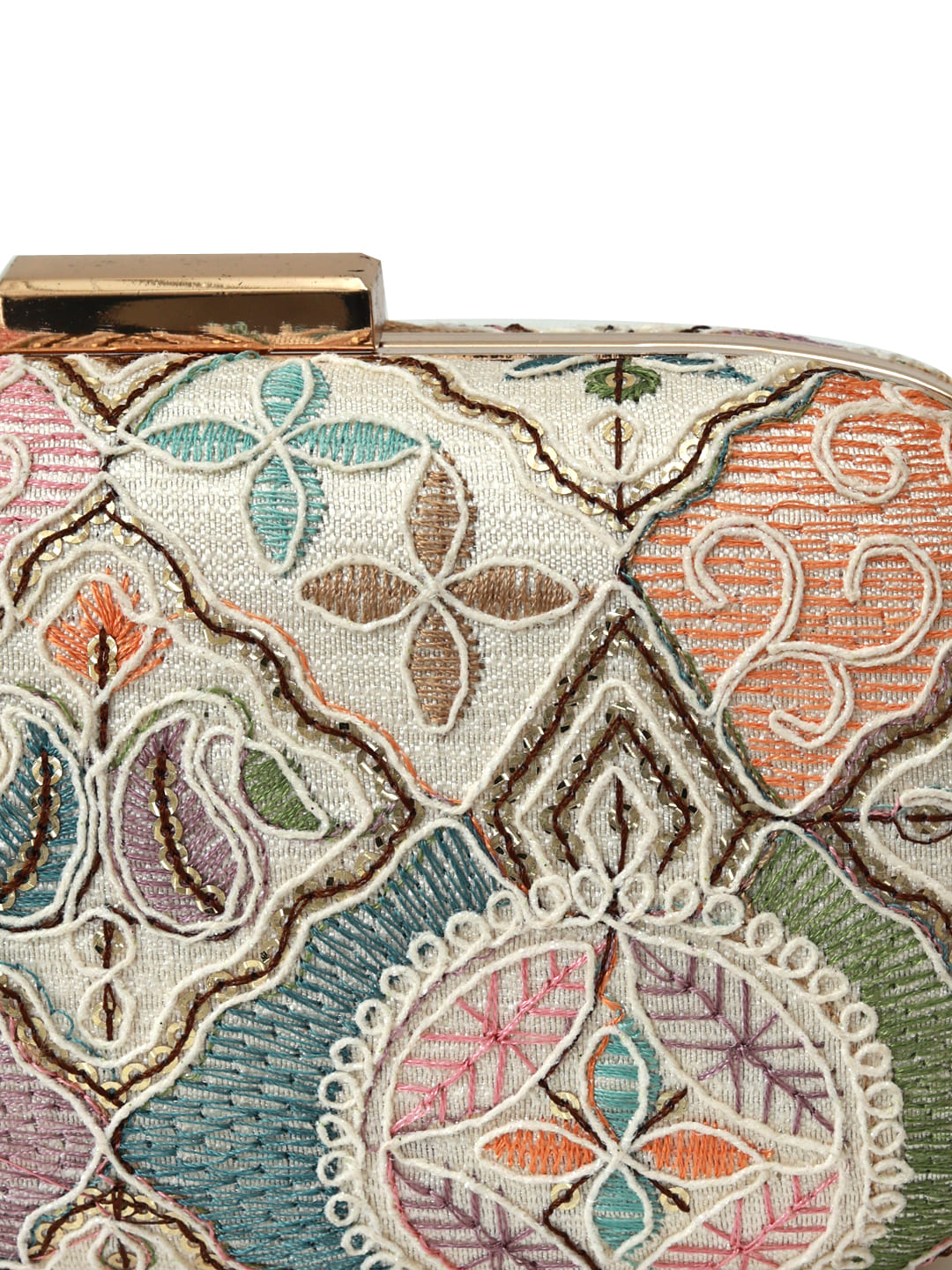 Navratri Special Edition Combo - Mughal Long Clutch and Swarn Mini Lotus Potli