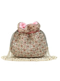 Sehaj Pink Tasselled Potli Bag