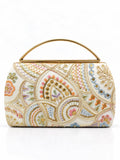 Resham Capsule Embroidered Clutch