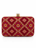 Mahi Red Box Clutch