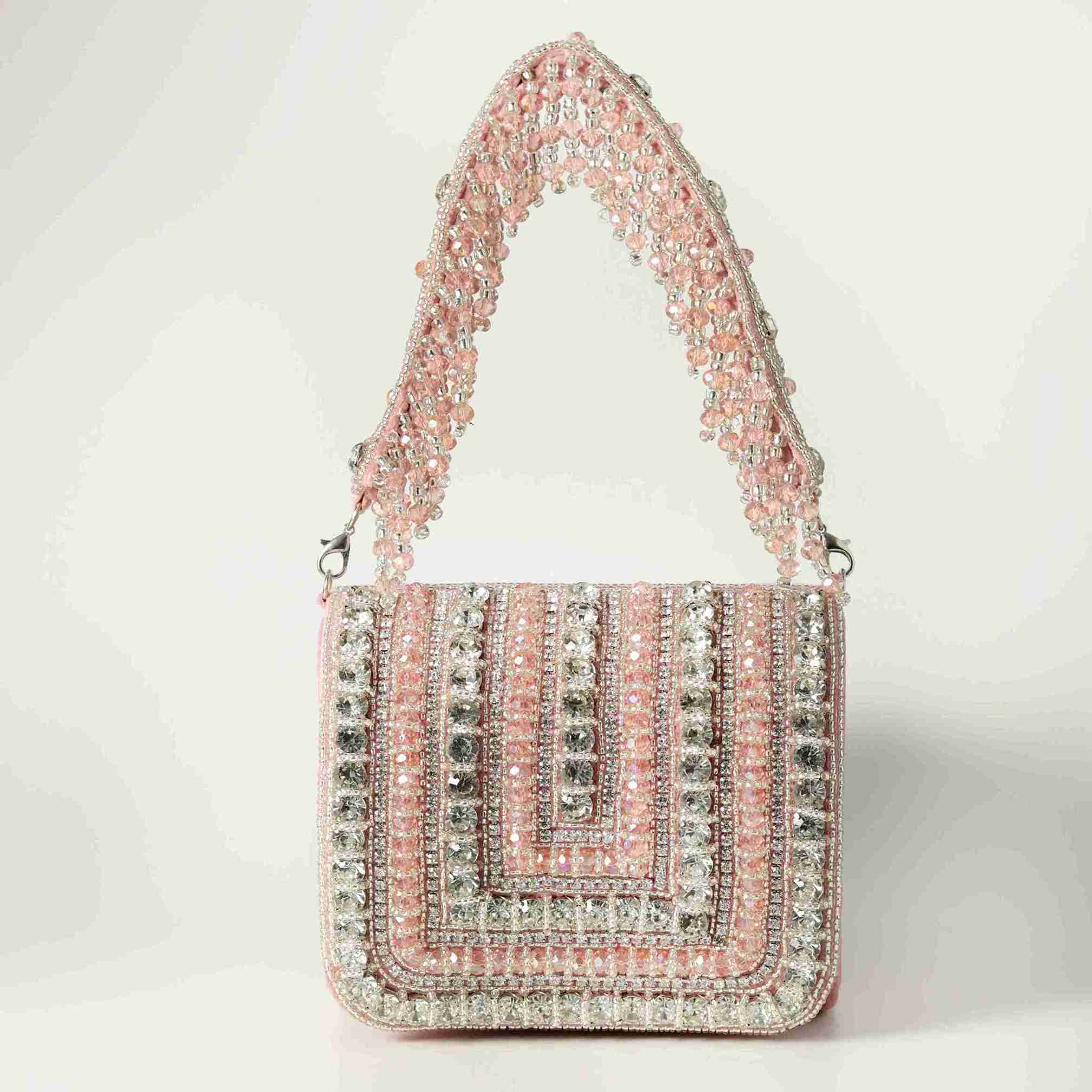 Nysa Mini Bag with Embroidered Handle