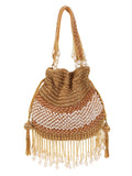 Dua Gold Pearl Potli Bag