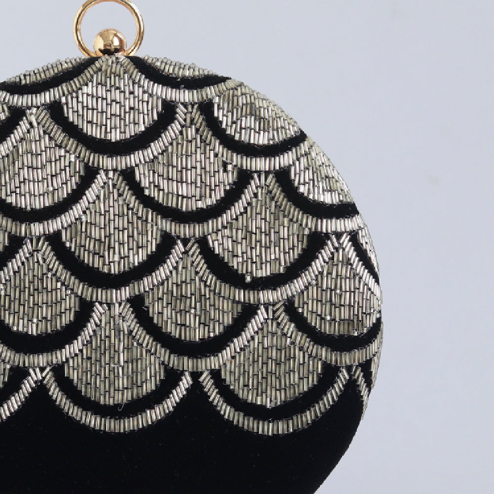 Rajwada Hand Embroidered Clutch