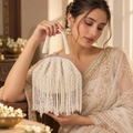 Pearl Batua Bag with Tassels DBP