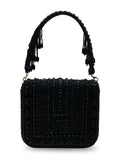 Megan Black Flap over Bag