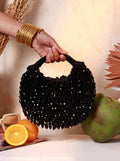 Jia Black Half Moon Bag
