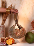 Luna Gold Half Moon Bag