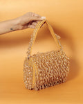 Rosa Beaded Flap Over Clutch Bag