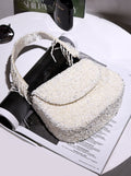 Amy White Flap over Bag