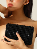 Claire Black Flap over Bag