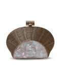 Tiara Mother of Pearl Clutch