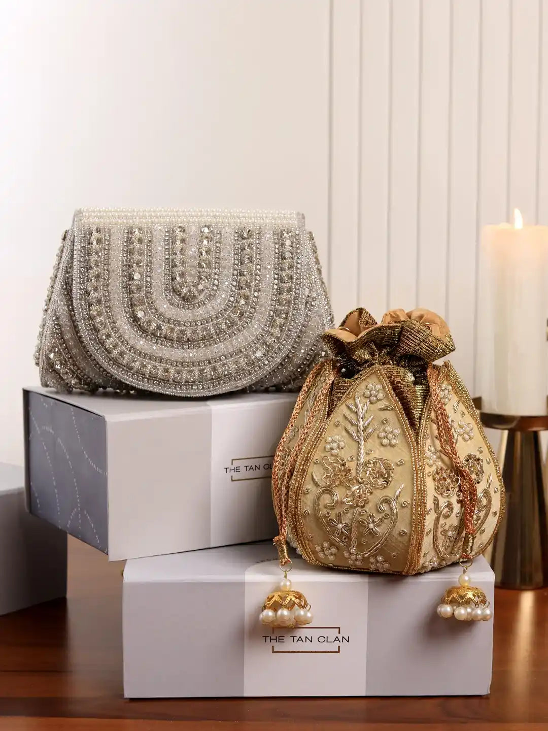 Flap-Over Bags – The Most Practical Wedding Bag Trend