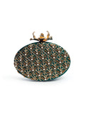 Zafraan Hand Embroidered Clutch
