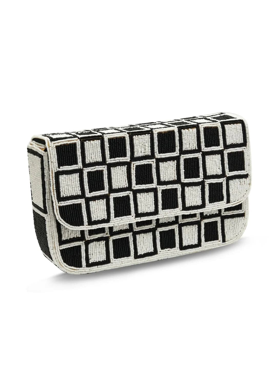 Blake Checkered Shoulder Bag