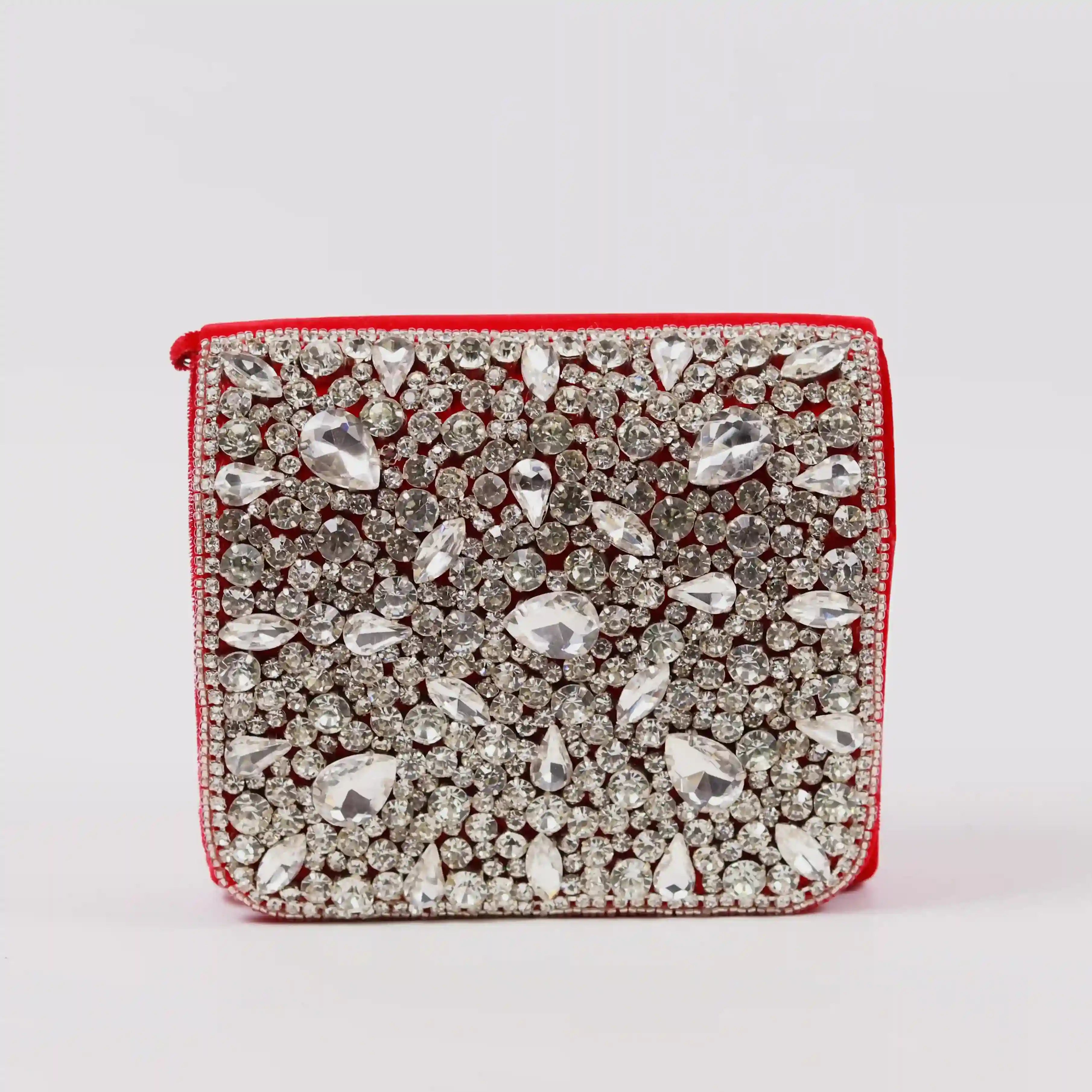 Grace Mini Bag with Embroidered Handle