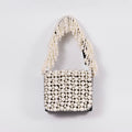 Jade Mini Bag with Embroidered Handle