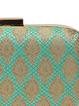 Classic green long clutch by The Tan Clan, featuring a sleek design and spacious interior for stylish essentials.