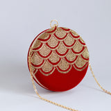 Rajwada Hand Embroidered Clutch