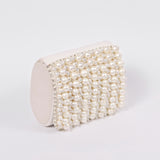 Jade mini bag by The Tan Clan with embroidered handle and sleek design, perfect for stylish accessories and everyday use.