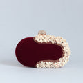 Dariya Sea Shells Hand Embroidered Clutch