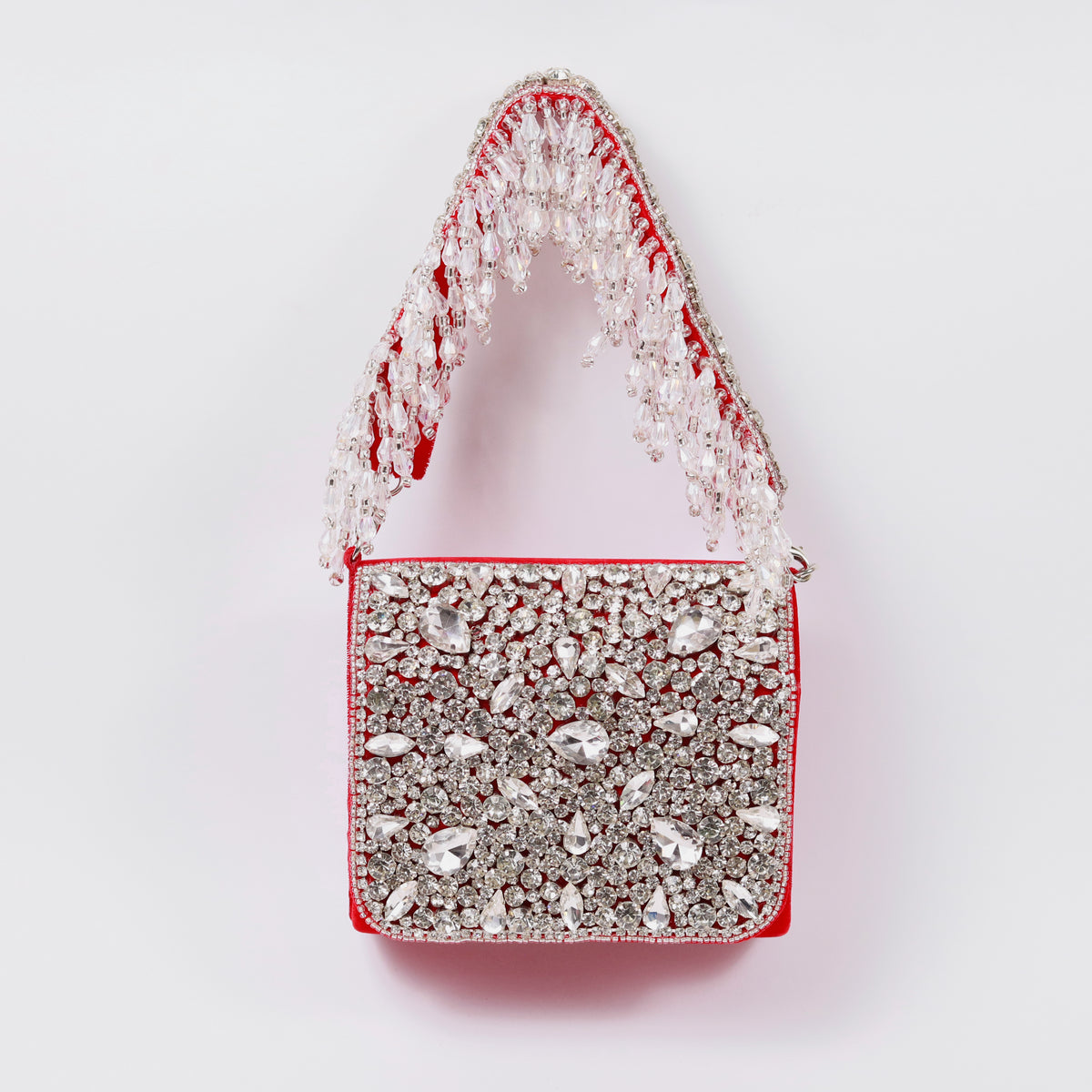 Grace Mini Bag with Embroidered Handle