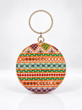 Satrang Multicolor Round Clutch