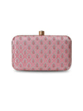 Classic Pink Box Clutch