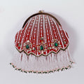 Frida Batua Bag with Detachable Handle - Red