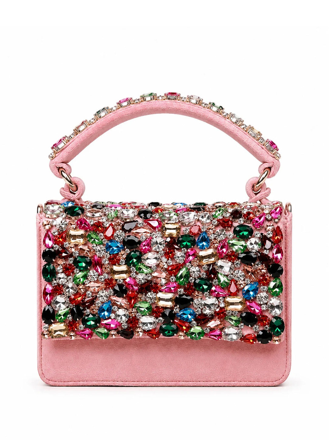 Kylie pink flap over bag by The Tan Clan, stylish flap bag with pink leather, featuring a flap closure and modern design.