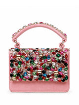 Kylie pink flap over bag by The Tan Clan, stylish flap bag with pink leather, featuring a flap closure and modern design.