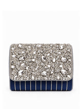 Grace Embellished Flap Over Bag by The Tan Clan featuring decorative embellishments and a stylish flap closure.