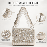 Grace Embellished Flap Over Bag DBP