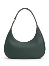 Blair Green Croc Textured Shoulder Bag