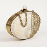 Seep Mother of  Pearl Clutch