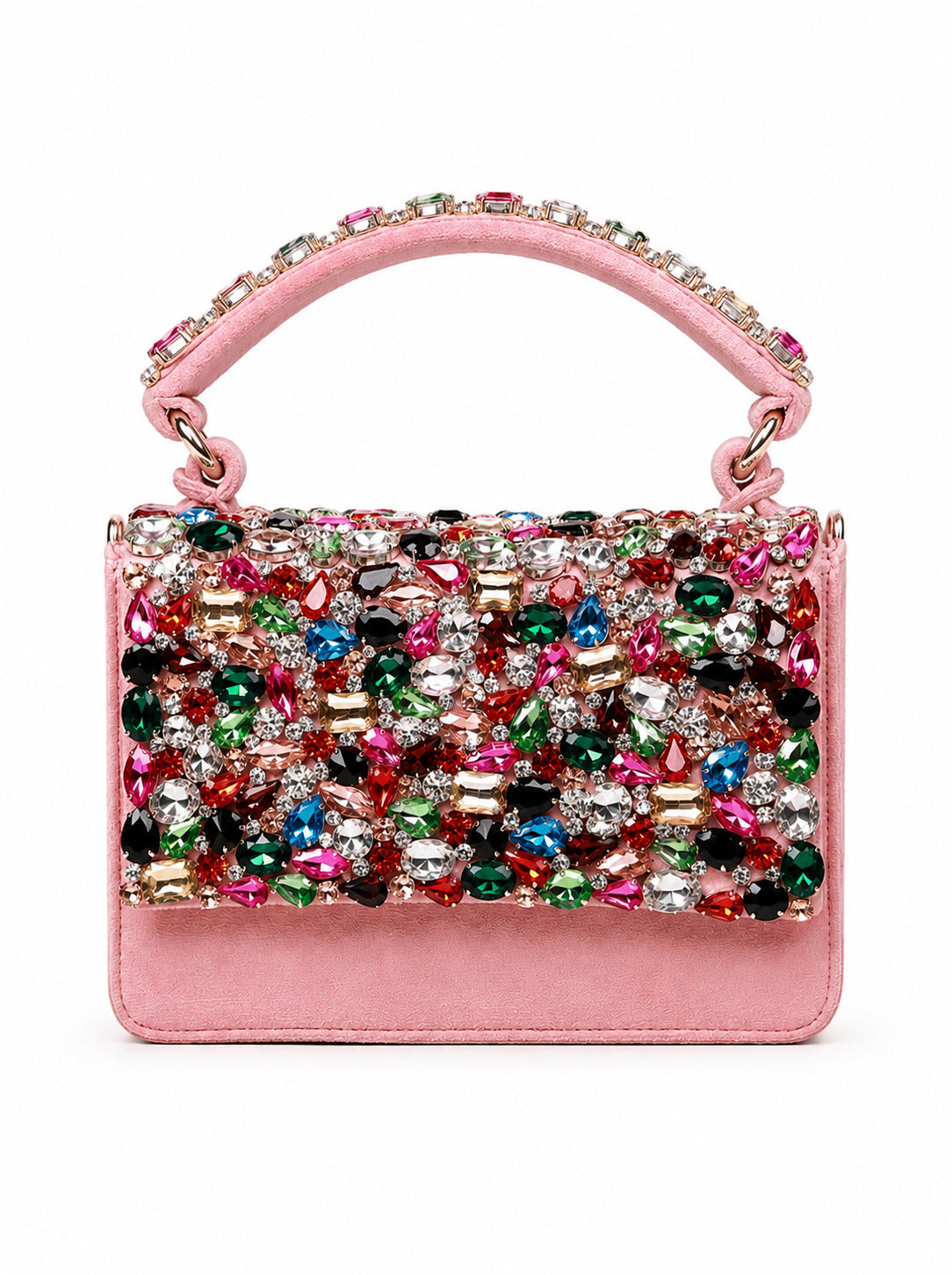 Pink flap over bag from The Tan Clan's Kylie collection, stylish and spacious handbag with a sleek flap design.