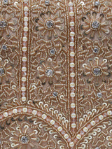 Beige Kavya flap-over bag with handle by The Tan Clan, featuring a stylish and practical design for everyday use.