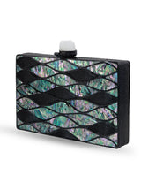 Eve Brass Clutch by The Tan Clan featuring a sleek brass finish and compact design, perfect for evening occasions.