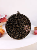 Vana Brass Clutch