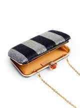Afshaan hand embroidered clutch by The Tan Clan featuring intricate embroidery and a stylish, compact design for elegant occasions.