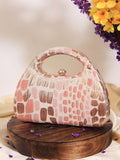 Coral Arc Peach Clutch