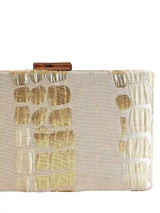 Coral Sleek Beige Clutch by The Tan Clan showcasing a smooth, modern design with a subtle sheen and minimalist style.